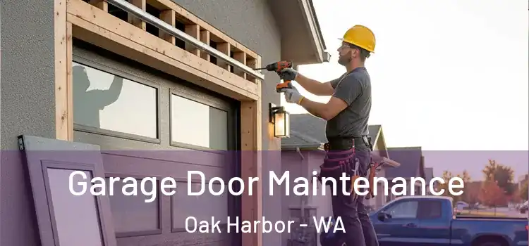  Garage Door Maintenance Oak Harbor - WA