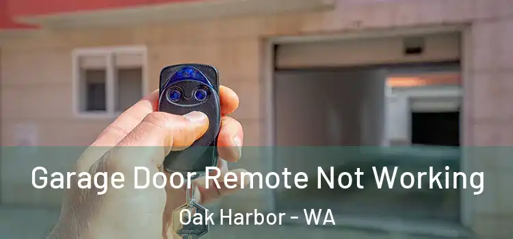  Garage Door Remote Not Working Oak Harbor - WA
