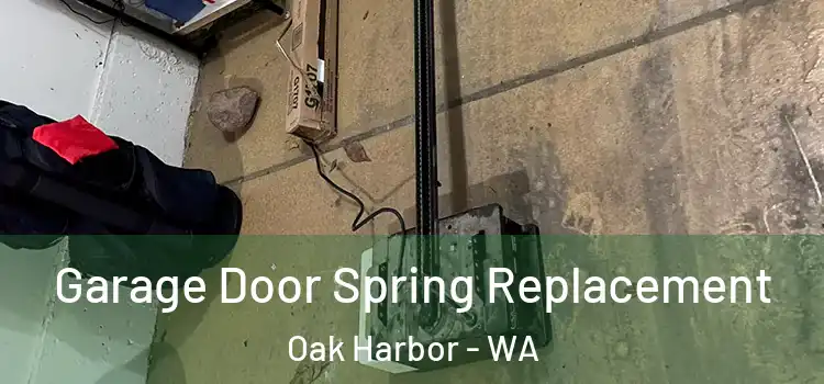  Garage Door Spring Replacement Oak Harbor - WA